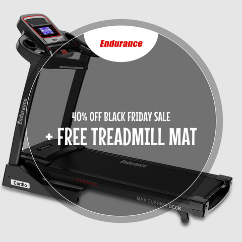 Endurance Cardio Treadmill 40% OFF