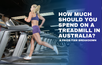 Treadmill price guide showing how much to spend on a treadmill in Australia across budget, mid-range and premium price tiers