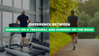 running on a treadmill and running on the road