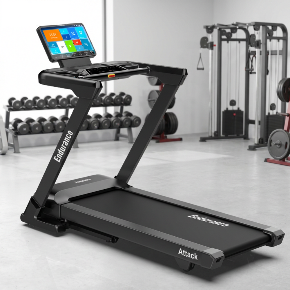 Endurance Attack Heavy Duty Treadmill + WIFI Internet
