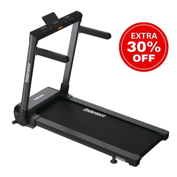 Endurance Athlete Treadmill- Space Saving High Quality + Incline