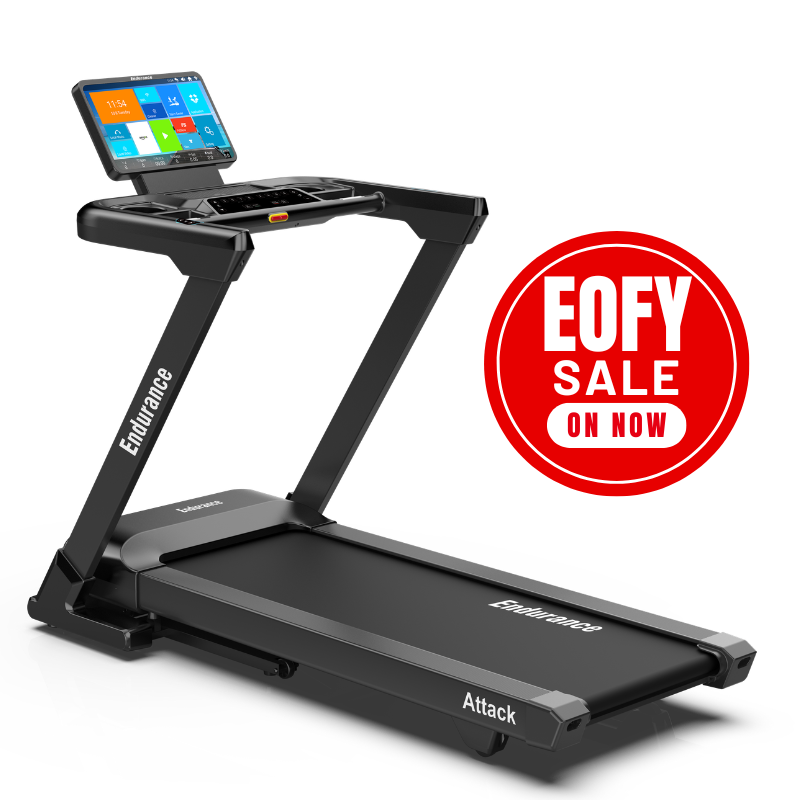 Endurance Attack Heavy Duty Treadmill + WIFI Internet 