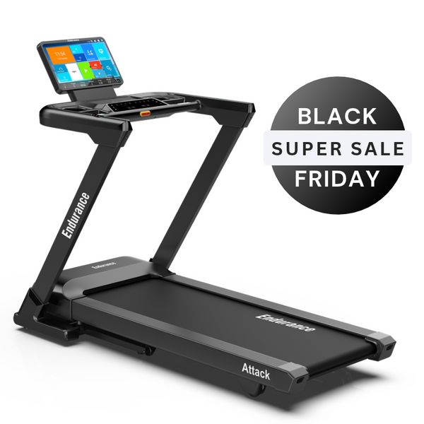 Endurance Attack Heavy Duty Treadmill + WIFI Internet + Free Treadmill Maintenance Kit