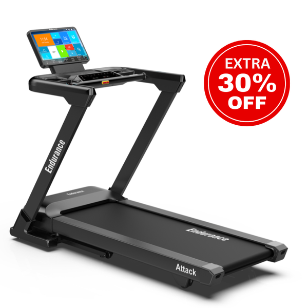 Endurance Attack Heavy Duty Treadmill + WIFI Internet