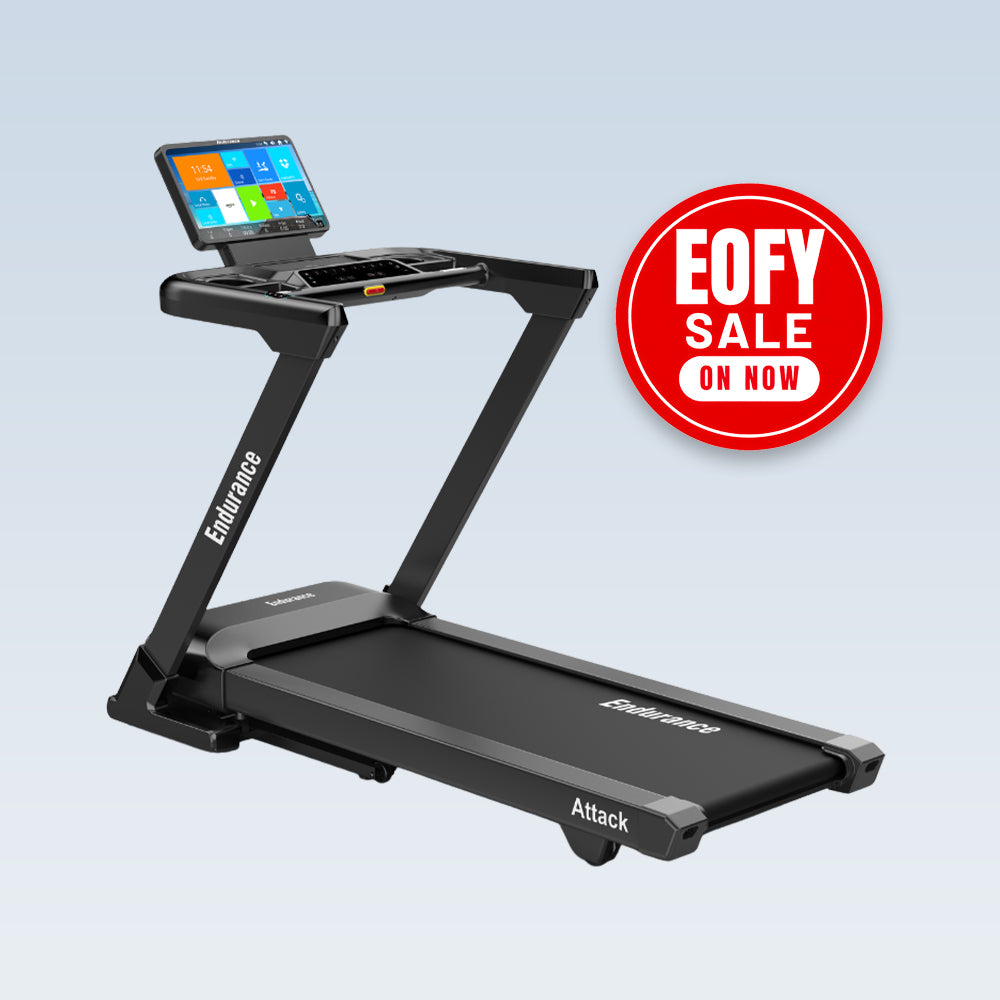 Endurance Attack Heavy Duty Treadmill + WIFI Internet 