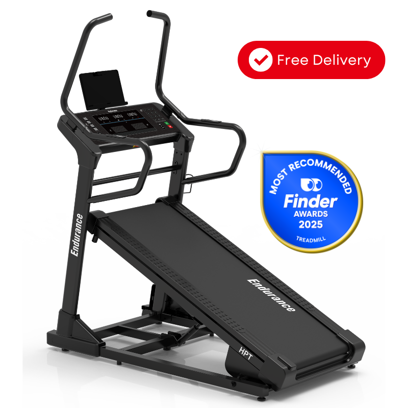 Endurance HPT Treadmill- Ultra High Incline : 45 Levels 