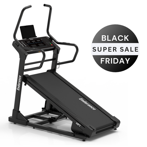 Endurance HPT Treadmill- Burns More Calories Than Stairmaster! + Free Treadmill Maintenance Kit