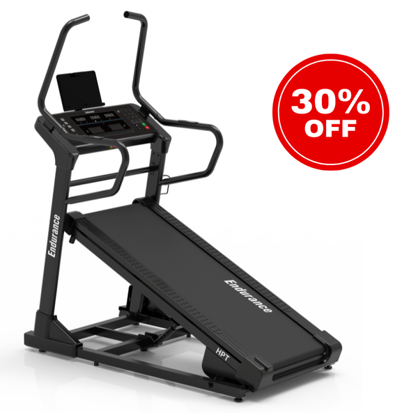 Endurance HPT Treadmill- Burns More Calories Than Stairmaster! + FREE Treadmill Mat