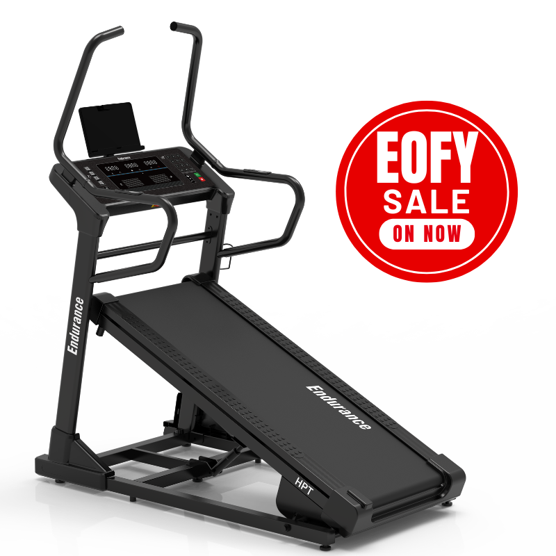 Endurance HPT Treadmill- Ultra High Incline : 45 Levels 