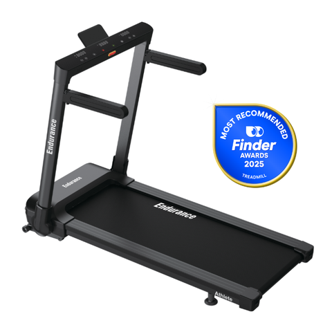 Endurance Athlete Treadmill- Space Saving High Quality + Incline 