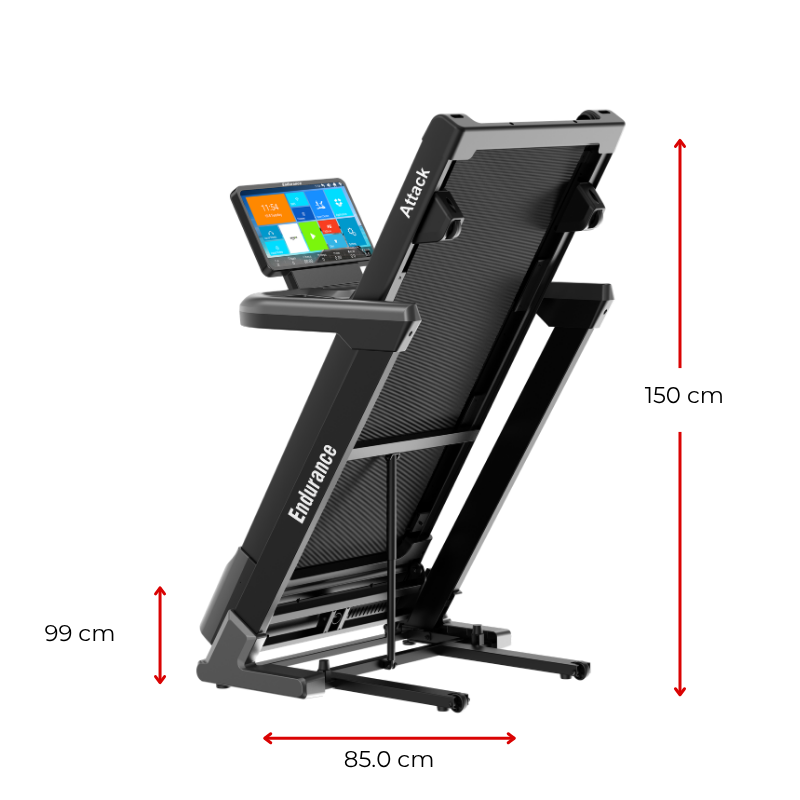 Endurance Attack Heavy Duty Treadmill + WIFI Internet YOU SAVE $1250 + FREE BONUS