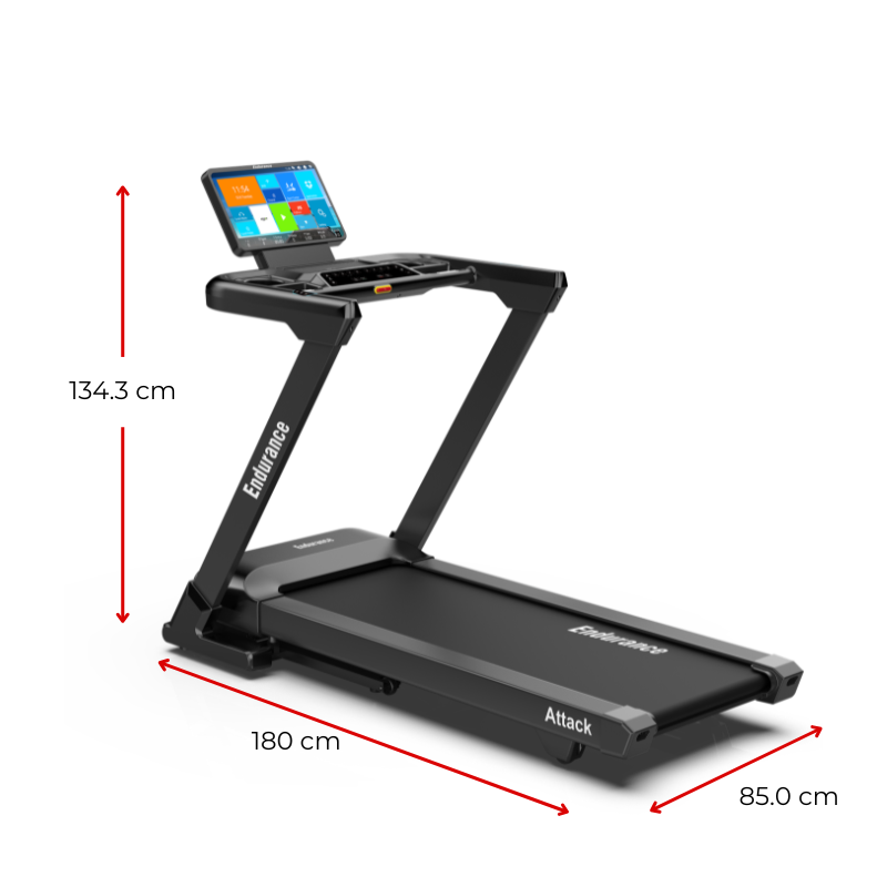 Endurance Attack Heavy Duty Treadmill + WIFI Internet YOU SAVE $1250 + FREE BONUS
