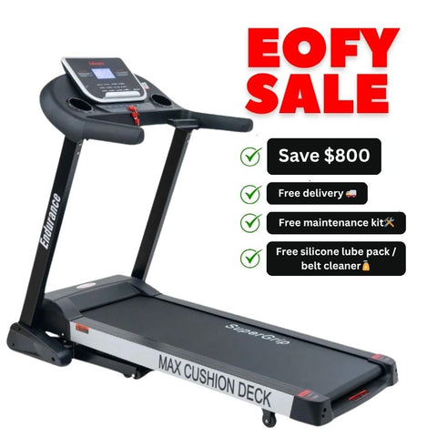 Endurance Predator Treadmill - Low Impact Treadmill For Bad Knees And Joints 