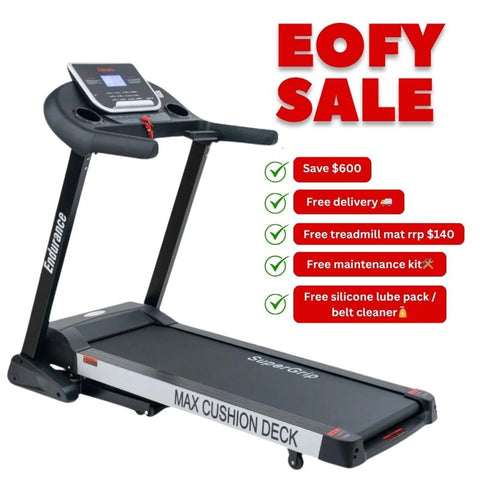 Endurance Predator Treadmill - Low Impact Treadmill For Bad Knees And Joints 