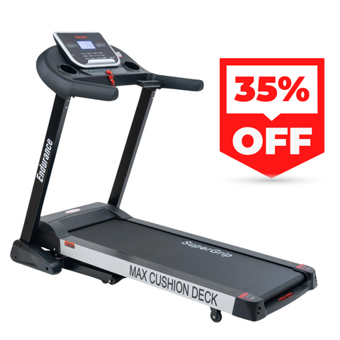 Endurance Predator Treadmill - Low Impact Treadmill For Bad Knees And Joints 