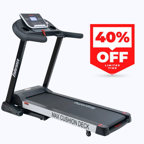 Endurance Predator Treadmill - Low Impact Treadmill For Bad Knees And Joints 