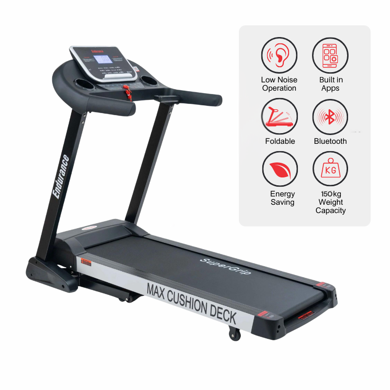 Endurance Predator Treadmill - Low Impact Treadmill For Bad Knees And Joints