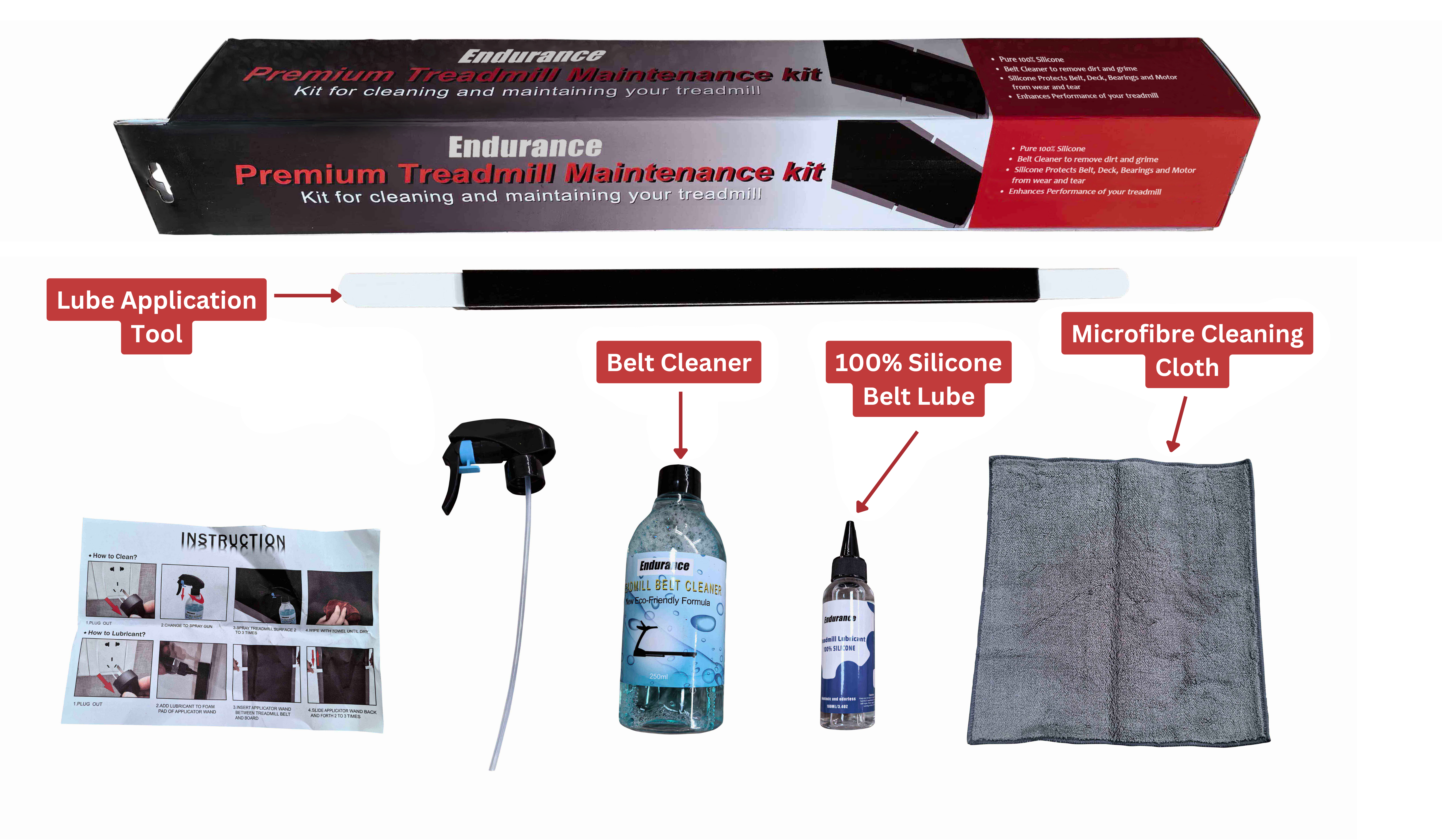 The Ultimate Treadmill Maintenance Kit