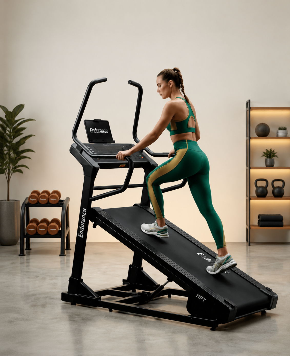 Endurance HPT Treadmill- Burns More Calories Than Stairmaster!