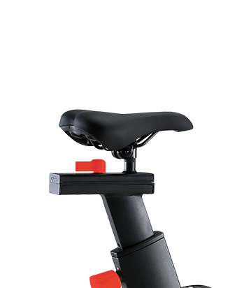 Endurance Professional Spin Bike featuring a seat